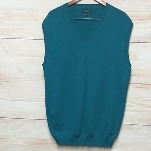 TWINHILL Men's V-neck Sweater Vest Size XL Pullover
